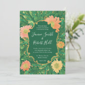 Prachtige Waterverf van bloemen Kaart (Staand voorkant)