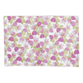 Prachtige Waterverf van magnolia Flower Kussensloop