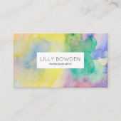 Prachtige Waterverf Visitekaartje (Voorkant)
