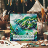 Prachtige Waterverf zeilboot Paasfeest Feestdagenkaart