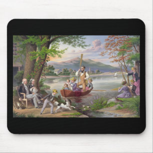 Prachtige weergave van  kunst muismat