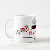 Prachtige Wenen, Oostenrijk Koffiemok (Links)