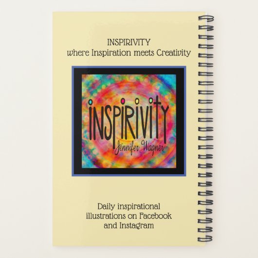 Prachtige wereld  bloemrijke inspirerende trendy planner (Achterkant)