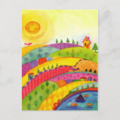 prachtige wereld briefkaart (Voorkant)