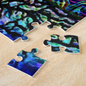 Prachtige Wereldvredesstructuur voor het leven Legpuzzel (Zijkant)