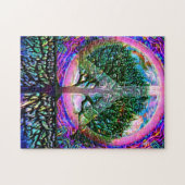 Prachtige Wereldvredesstructuur voor het leven Legpuzzel (Horizontaal)