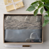 Prachtige Westerne Horse Cowboy Bond Tissuepapier (Geschenk)