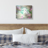 Prachtige whisky Horse Animal Triptych Canvas Afdruk (Insitu (Slaapkamer))