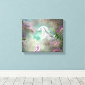 Prachtige whisky Horse Animal Triptych Canvas Afdruk (Insitu (Houten vloer))