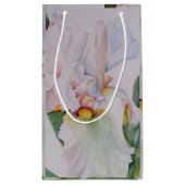 Prachtige White Iris Klein Cadeauzakje (Achterkant)