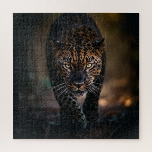 Prachtige Wild Leopard 676 stks Jigsaw Puzzel (Verticaal)