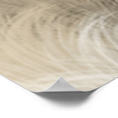 Prachtige wilde Afrikaanse serval Poster (Hoek)