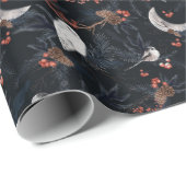 Prachtige winterpatroonverdampingspapier cadeaupapier (Rol Hoek)