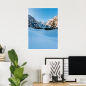 Prachtige winterruimte in de vallei van Tamar, Slo Poster (Thuiskantoor)