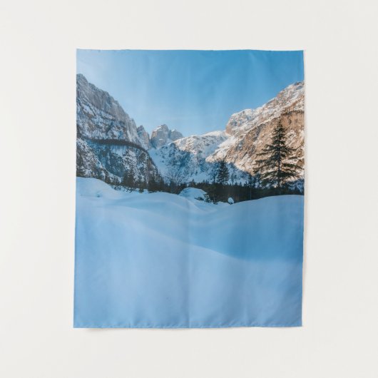 Prachtige winterruimte in de vallei van Tamar, Slo Wandkleed (Voorkant)