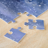 Prachtige  winters Nachtpuzzle Legpuzzel (Zijkant)