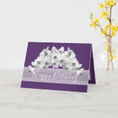 Prachtige witte narcissen  boeket Verjaardag Kaart (Gele Bloem)