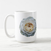 Prachtige Witte Roos Witte Klassieke Mok (Links)