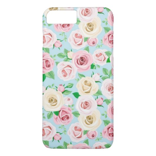 prachtige witte roze rozen Case-Mate iPhone case (Achterkant)