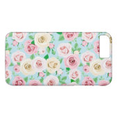 prachtige witte roze rozen Case-Mate iPhone case (Achterkant (Horizontaal))