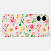 Prachtige witte roze rozen Hoesje-Mate iPhone case (Achterkant (horizontaal))