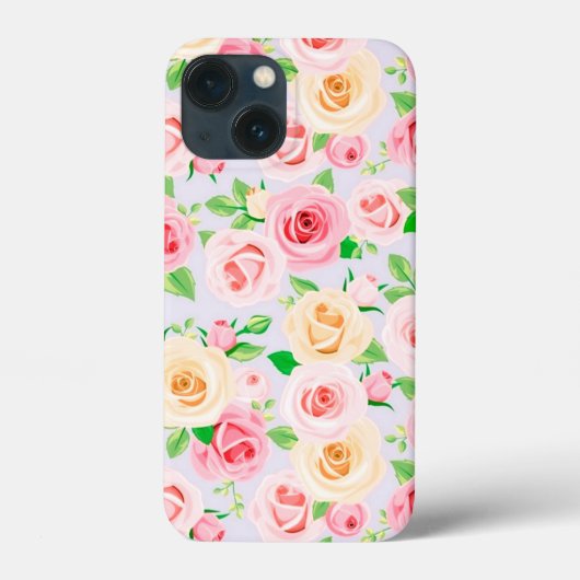 Prachtige witte roze rozen Hoesje-Mate iPhone case (Achterkant)