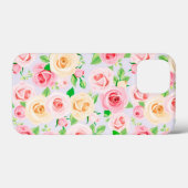 Prachtige witte roze rozen Hoesje-Mate iPhone case (Achterkant (horizontaal))