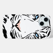 Prachtige Witte Tijger | Aangepaste iPhone Hoes (Achterkant (horizontaal))