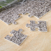 Prachtige witte verpakking met volledige doezelspr legpuzzel (Zijkant)