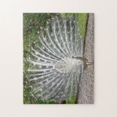 Prachtige witte verpakking met volledige doezelspr legpuzzel (Verticaal)