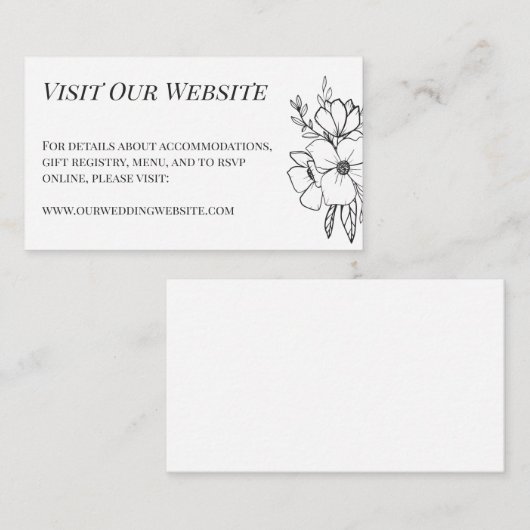 Prachtige witteboardweddenschappen informatiekaartje (Voorkant / Achterkant)