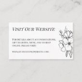 Prachtige witteboardweddenschappen informatiekaartje (Voorkant)