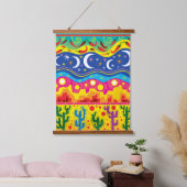 Prachtige Woestijn Motieven Hangend Wandkleed (Slaapkamer)