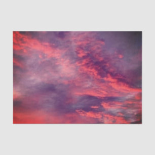 Prachtige wolkenformatie Recoleta-filter Tissuepapier