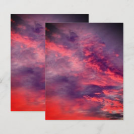 Prachtige wolkenformatie | Recoleta | Scrapbooken