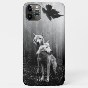 Prachtige wolven Zwart en wit laten ons alleen ach Case-Mate iPhone Case