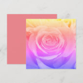 Prachtige Yellow Rose fotografie (Voorkant / Achterkant)