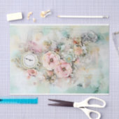 Prachtige, zachte pastel gemengde media tissuepapier (Craft)