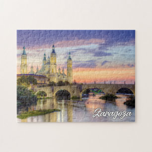 Prachtige Zaragoza, Spanje Legpuzzel