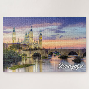 Prachtige Zaragoza, Spanje Legpuzzel