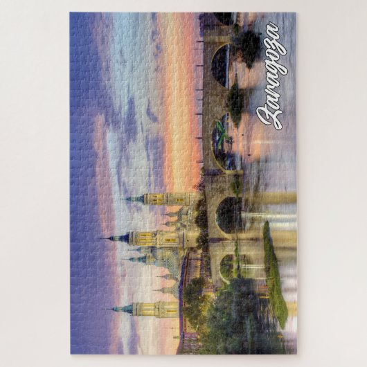 Prachtige Zaragoza, Spanje Legpuzzel (Verticaal)