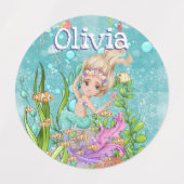 Prachtige zeemeerminiden | Persoonlijk Terug naar  Labels (Design 2)