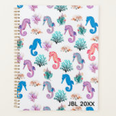 Prachtige zeepaardjes planner (Voorkant)