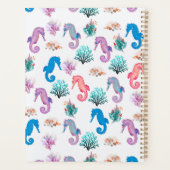 Prachtige zeepaardjes planner (Achterkant)