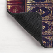 Prachtige, zeer oude Muismat van boekgennen (Hoek)