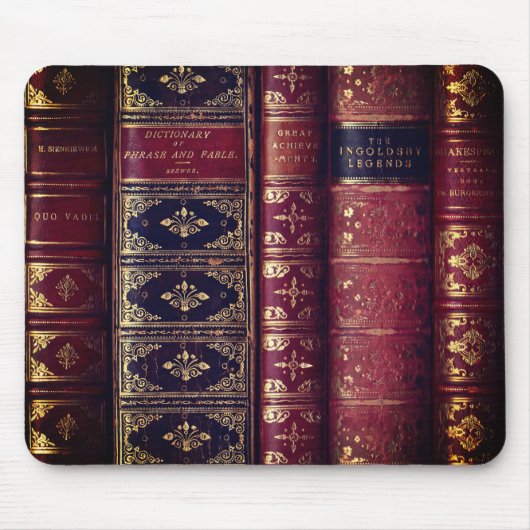 Prachtige, zeer oude Muismat van boekgennen (Voorkant)