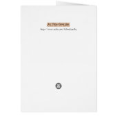 Prachtige zigeuner, (Achterkant)