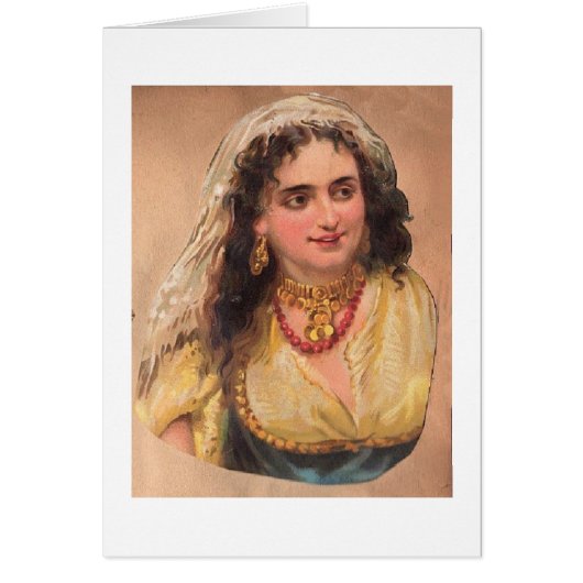 Prachtige zigeuner, (Voorkant)