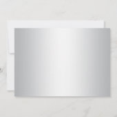 Prachtige Zilveren Roze Kruis Meisje FOTO DOOP Kaart (Achterkant)