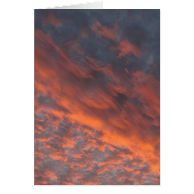 prachtige zonsondergang (Voorkant)